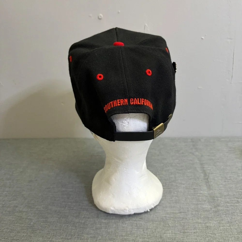 Otto Cap Hat Mens OSFA Black Red Dodge Viper 11 Sec Club Vintage 90s Snapback